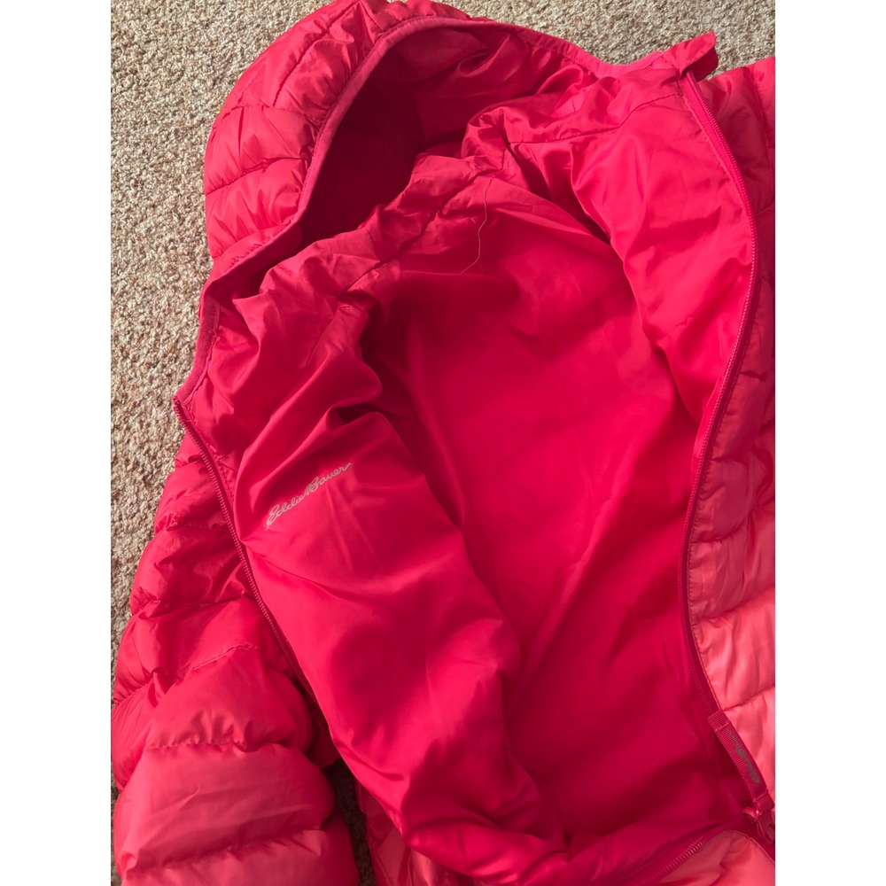 Eddie Bauer Kids Lightweight Hooded Packable Down / Puffer Jacket - Picture 4 of 4